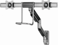 Gembird MA-WA2-02 17"-32" LCD TV/Monitor fali tartó - Fekete (2 kijelző)