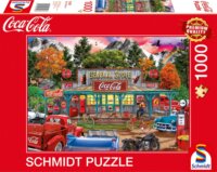 Schmidt Spiele Coca-Cola bolt - 1000 darabos puzzle