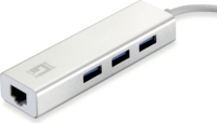 Level One USB-0504 USB Type-A 3.0 HUB + RJ45 (3 port)