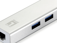 Level One USB-0504 USB Type-A 3.0 HUB + RJ45 (3 port)