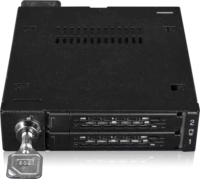 Icy Dock MB092VK-B ToughArmor 2x 2.5" U.2/U.3 NVMe SSD tálca