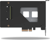 Icy Dock MB111VP-B ToughArmor 1x kivehető 2.5" U.2/U.3 NVMe SSD port bővítő PCIe kártya