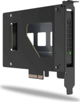 Icy Dock MB111VP-B ToughArmor 1x kivehető 2.5" U.2/U.3 NVMe SSD port bővítő PCIe kártya