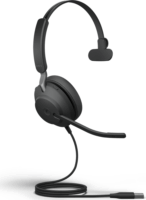 Jabra Evolve2 40 SE MS Mono USB-A Headset - Fekete