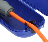 Brennenstuhl Safebox CEE 230V IP44 biztonsági doboz kültéri kábelekhez - Kék