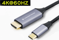 Conceptronic ABBY10G USB-C 3.0 - HDMI 2.0 Kábel 2m - Fekete
