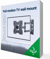 Gembird WM-42ST-02 23"-42" LCD TV/Monitor fali tartó - Fekete (1 kijelző)