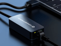 Conceptronic ABBY12G USB-A apa - RJ45 anya Adapter