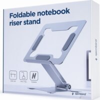 Gembird NBS-D1-03 15.6" Laptop állvány - Ezüst