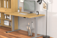 Digitus DA-90435 Elektromosan állítható magasságú asztalkeret - Szürke