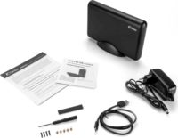 Fantec DB-F35U3 3.5" USB 3.0 Type-C Külső HDD ház - Fekete