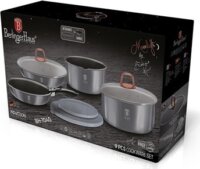 Berlinger Haus BH/7040 Edénykészlet - Inox (9 részes)