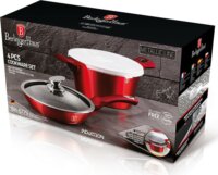 Berlinger Haus BH/6780 Edénykészlet - Burgundi vörös (5 részes)