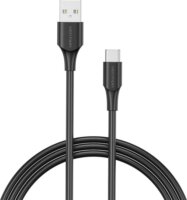 Vention CTHBC USB-A apa - USB-C apa 2.0 Adat és töltő kábel - Fekete (0.25m)
