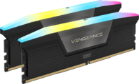Corsair 96GB / 6600 Vengeance RGB Black DDR5 RAM KIT (2x48GB)