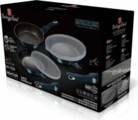 Berlinger Haus BH/7056 Serpenyő készlet (5db) - Metál kék