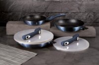 Berlinger Haus BH/7056 Serpenyő készlet (5db) - Metál kék