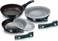 Berlinger Haus BH/7056 Serpenyő készlet (5db) - Metál kék