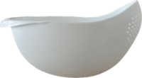 Iris KT-001-W Tál szűrővel 22cm - Fehér
