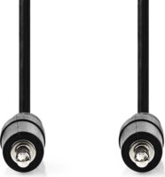 Nedis CAGL22000BK10 3.5mm Jack apa - 3.5mm Jack apa Kábel (1m)
