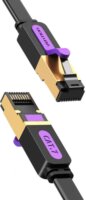 Vention ICABL UTP CAT7 Lapos Patch kábel 10m - Fekete