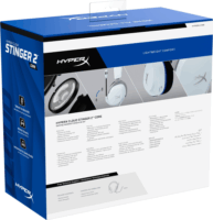 HyperX Cloud Stinger 2 Core PS5/PS4 Vezetékes Gaming Headset - Fehér