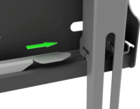 iiyama MD-WM2020 LCD TV/Monitor fali tartó - Fekete