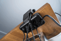 Brennenstuhl 1153580200 230V Túlfeszültség védő elosztó 10 aljzatos 2m - Fekete