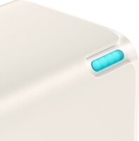 Baseus GaN5 2x USB-C / USB Hálózati töltő - Fehér (65W)