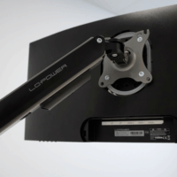 LC-Power RC-EQ-A32B 17"-32" LCD TV/Monitor asztali tartó kar - Fekete