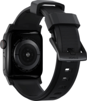 Nomad Rugged Strap Apple Watch Gumi szíj 49/45/44/42mm - Fekete