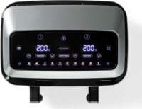 Nedis KAAF320BK 2x4.2L Forrólevegős fritőz - Fekete