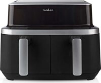 Nedis KAAF320BK 2x4.2L Forrólevegős fritőz - Fekete