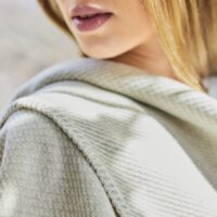 Ibena Charlotte takaró világos szürke (140 x 200 cm)