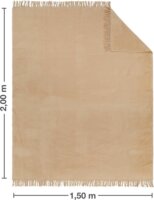 Ibena Braga takaró bézs (150 x 200 cm)