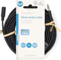 Nedis CAGL22050BK100 3.5mm Jack apa - 3.5mm Jack anya Kábel (10m)