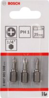 Bosch Extra hard PH Csavarbitkészlet (3 db / csomag)