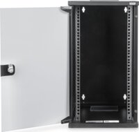 Digitus DN-10-12U-B 10" Fali rack szekrény 12U 592x312mm - Fekete
