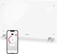 Sencor SCF 4240WH Üveg Smart Szabadonálló Elektromos Konvektor 2000W - Fehér