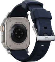 Nomad Rugged Strap Apple Watch Gumi szíj 49/45/44m/42 mm - Sötétkék