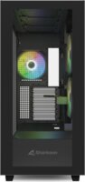 Sharkoon Rebel C60 RGB Számítógépház - Fekete