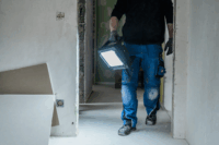 Brennenstuhl 1173700001 Akkus+Hálózati Hibrid Munkalámpa - Fekete