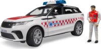 Bruder Range Rover Velar mentőautó figurával 1:16 - Fehér
