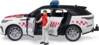 Bruder Range Rover Velar mentőautó figurával 1:16 - Fehér