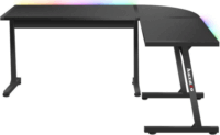 Huzaro Hero 6.0 Gamer asztal RGB LED világítással - Fekete