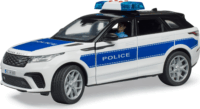 Bruder Range Rover Velar Rendőrautó figurával - Fehér/Kék