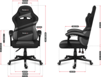 Huzaro Force 4.4 Gamer szék - Fehér/Szürke
