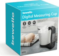 Bewello BW1015 Digitális konyhai mérőkancsó - Fekete