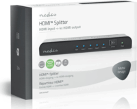 Nedis VSPL3474AT HDMI Splitter - 4 port (1 PC - 4 Kijelző)