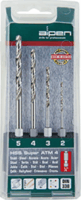 Alpen 110804100 HSS Super ATM 4 Fúrószár készlet (4db / csomag)